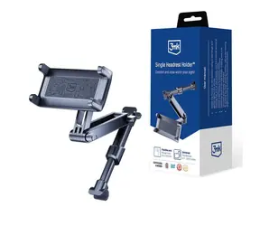 Rozbaleno - 3mk Single Headrest Holder - držák na opěrku hlavy / rozbaleno