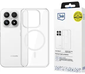 3mk Armor Magcase ochranný kryt pro Xiaomi 17 čirá