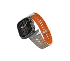 SKINARMA GEMINI magnetický řemínek pro Apple Watch 49/46/45/44 mm Grey