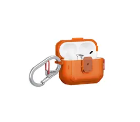 SKINARMA MECHA LE pouzdro pro AirPods Pro 3, Frosted orange