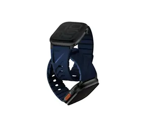 UNIQ Fluo magnetický řemínek pro Apple Watch 49/46/45/44/42/41/40 mm, Marine blue