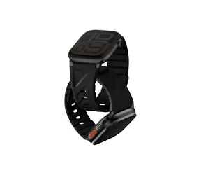 UNIQ Fluo magnetický řemínek pro Apple Watch 49/46/45/44/42/41/40 mm, Midnight black