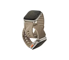 UNIQ Fluo magnetický řemínek pro Apple Watch 49/46/45/44/42/41/40 mm, Soft sand