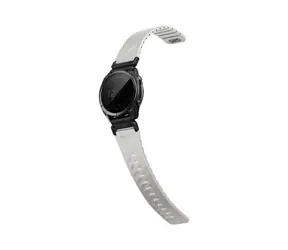 UNIQ Fluo magnetický řemínek pro Garmin SmartWatch 22 mm, Mist grey
