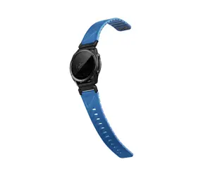 UNIQ Fluo magnetický řemínek pro Garmin SmartWatch 22 mm, Ocean blue