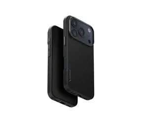 UNIQ Keva Edge MagClick charging ochranný kryt na iPhone 17 Pro, Carbon black