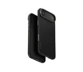 UNIQ Keva Edge MagClick charging ochranný kryt na iPhone Air, Carbon black