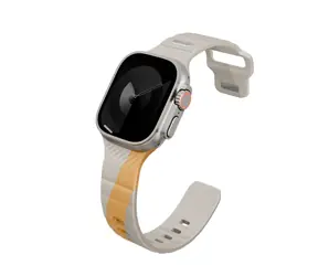 UNIQ Stride DE FKM řemínek pro Apple Watch 49/46/45/44 mm Beige