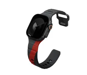 UNIQ Stride DE FKM řemínek pro Apple Watch 49/46/45/44 mm Charcoal