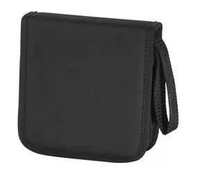 Rozbaleno - Hama Wallet Nylon 32 pouzdro CD černá / rozbaleno