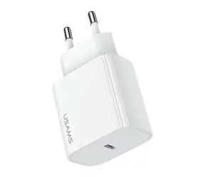 USAMS Wall Charger 1xUSB-C T65 Nabíječka / PD20W