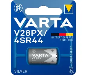 Varta Baterie V 28 PX / 6V / 145 mAh / oxid stříbra / 10 ks / v boxu