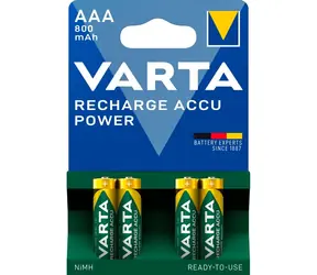 Varta RECHARGE Nabíjecí baterie AAA 40 ks / 1.2V / 800 mAh / NiMH / v boxu