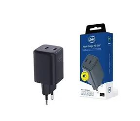 3mk Hyper Charger síťová nabíječka 45 W černá