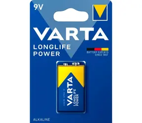 Varta Longlife Baterie 6LR61 / 9.0V / alkalická / 50 ks / v boxu