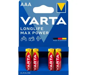 Varta Longlife Max Power Baterie AAA 200ks / 1.5V / alkalická / v boxu