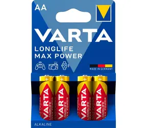 Varta Longlife Max Power Baterie AA 400ks / 1.5V / alkalická / v boxu