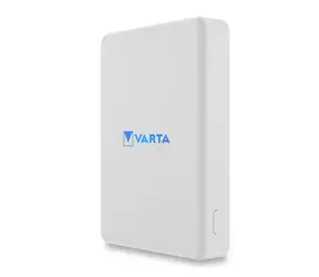 Varta Mag Wireless Power Bank bílá / bezdrátová powewrbanka / 5000mAh / USB-C  