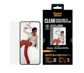 PanzerGlass Samsung Galaxy S26+ s bezprašným aplikačním boxem