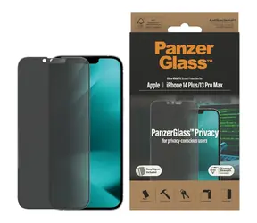 PanzerGlass Privacy Apple iPhone 14 Plus/13 Pro Max s instalačním rámečkem