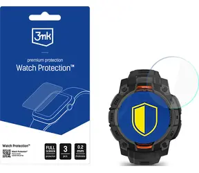 3mk Watch Protection FlexibleGlass hybridní sklo pro Garmin Instinct 3 Tactical Edition 45mm (Solar)
