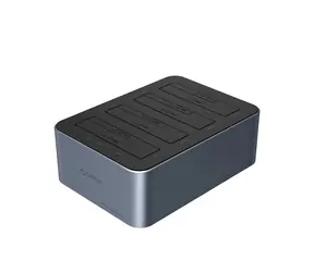 Orico 6646C3-C Dokovací stanice šedá / pro 4 pevné disky / USB-C / kabel USB-C/USB-A - USB-C