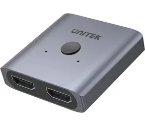 Unitek HDMI 2.0 4K 2v1 přepínač / 3840x2160 / 1x HDMI input / 2x HDMI output 