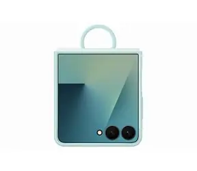 Rozbaleno - Samsung Silikonový kryt s držákem na prst Flip7 Mint / rozbaleno