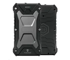 Viking SKADI1 10000mAh černá / Power banka / bezdrátové nabíjení / USB-C / USB-A