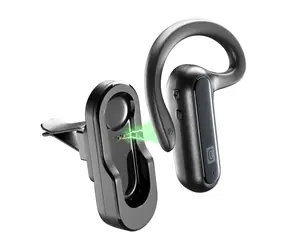 Rozbaleno - CellularLine CAR FLAT černá / Handsfree / Bluetooth / nabíjecí základna  / rozbaleno