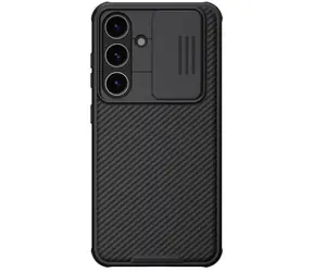 Rozbaleno - Nillkin CamShield PRO Zadní Kryt pro Samsung Galaxy S24 černá / rozbaleno