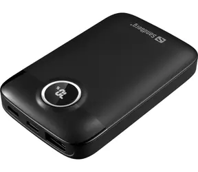 Sandberg SemiSolidState Powerbank 5000mAh černá / 20W / USB-C