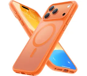 Torras Guardian Magnetic ochranný kryt pro Apple iPhone 17 Pro Max oranžová