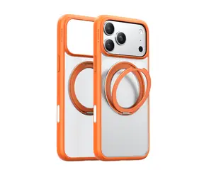 Torras Ostand Pro Case Ochranné pouzdro pro Apple iPhone 17 Pro Max oranžová