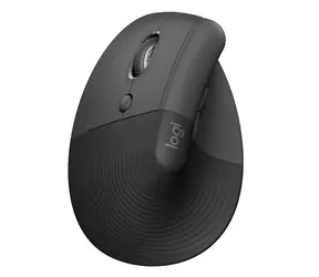 Rozbaleno - Logitech Lift Vertical Ergonomic Mouse Left černá / Ergonomická myš / USB / pouze pro leváky / rozbaleno
