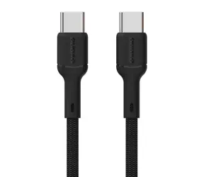 Dudao Datový kabel L9C / USB-C / USB-C / 65W / 1 m / černá