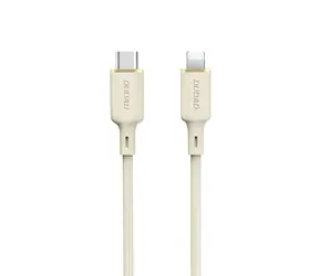 Dudao Datový kabel  L7SCL / USB-C / Lightning 30W / 1 m / béžová