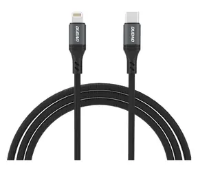 Dudao Datový kabel  L3CL / USB-C / Lightning 30W / 1.2 m / černá