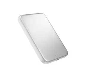 Epico UltraPack Qi2 25W Slim Mag+ 5000mAh stříbrná / Powerbanka / USB-C / Qi2