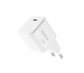 Epico UltraBoost Micro AVS GaN 70W bílá / Dynamický síťový adaptér / 1x USB-C