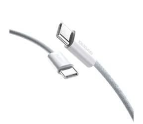 Dudao Datový kabel L6C / USB-C / USB-C / 30W / 2 m / světlá modrá