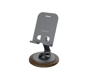 Dudao F17M kovový stojan na mobilní telefon / otočný o 360° / šedá