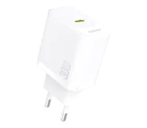 Dudao A27P síťová nabíječka bílá / USB-C / 30W