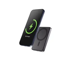 Spello ForcePack Alu 5000 mAh vesmírně šedá / Powerbanka / USB-C / Qi2 / MagSafe