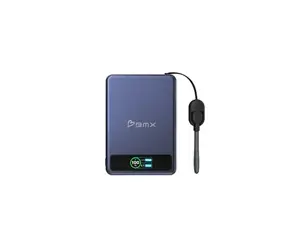 BMX SolidSafe™ 5K Solid-State magnetická powerbanka modrá / 5000 mAh / 20W / 1x USB-C