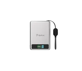 BMX SolidSafe™ 10K Solid-State magnetická powerbanka stříbrná / 10000 mAh / 30W / 2x USB-C