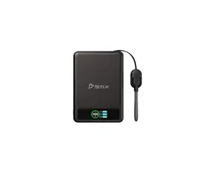 BMX SolidSafe™ 10K Solid-State magnetická powerbanka černá / 10000 mAh / 30W / 2x USB-C