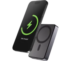 Spello ForcePack Alu 10000 mAh vesmírně šedá / Powerbanka / USB-C / Qi2 / MagSafe