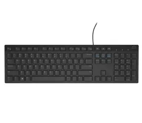 Rozbaleno - DELL KB-216 US (580-ADHK) černá / Multimediální klávesnice / US / QWERTY / USB / rozbaleno