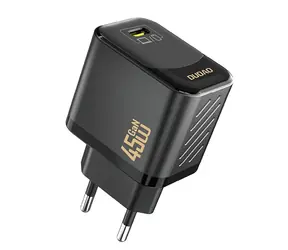 Dudao A28 síťová nabíječka černá / USB-C / 45W